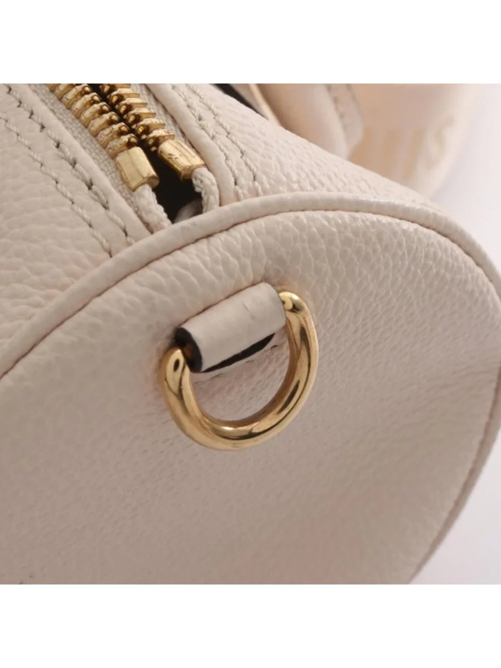 Louis Vuitton Papillon BB 2-Way Cream Saffron Leather Handbag